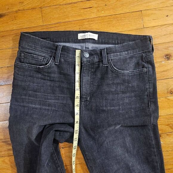 Current Elliott Black Boyfriend Straight Jeans Size 31 - Picture 4 of 10